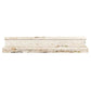 2x12 Light Beige Chair Rail Tile Trim