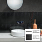 Black 0.8x12 Polished Marble Pencil Tile Trim (10 pack, 0.667 sq ft/case) - Sample