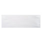 6 pack White 11.7-in W x 35.2-in L Best Quality Satin Ceramic Wall and Floor Tile (17.16 Sq ft/case) - Sample