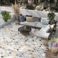 Faenza 8x8 Chalk White Porcelain Square Wall and Floor Tile (15 Pack, 6.46 sq ft/case)