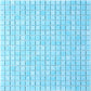 20-pack Skosh 11.6 in. x 11.6 in. Glossy Sky Blue Glass Mosaic Wall and Floor Tile (18.69 sq ft/case)