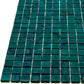 Dark Green 12x12 Glossy Uniform Square Glass Mosaic Tile (20 pack, 18.69 sq ft/case) - Sample