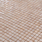 Shimmer Beige 12x12 Glossy Uniform Square Glass Mosaic Tile (20 pack, 18.69 sq ft/case)