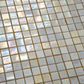 Behr French Beige 12x12 Glossy Uniform Square Glass Mosaic Tile (20 pack, 18.69 sq ft/case) - Sample