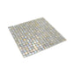 Behr French Beige 12x12 Glossy Uniform Square Glass Mosaic Tile (20 pack, 18.69 sq ft/case) - Sample