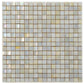 Behr French Beige 12x12 Glossy Uniform Square Glass Mosaic Tile (20 pack, 18.69 sq ft/case) - Sample