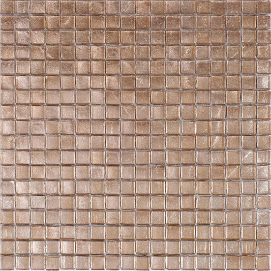 French Beige 12x12 Glossy Uniform Square Glass Mosaic Tile (20 pack, 18.69 sq ft/case) - Sample