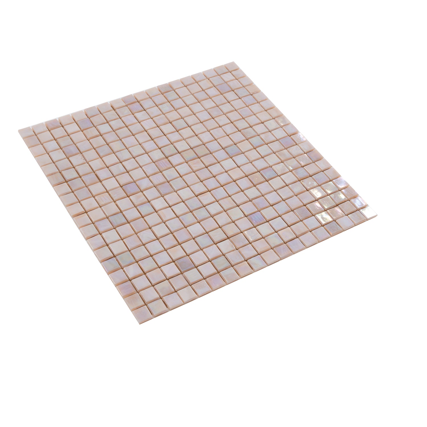 Tuscan Beige 12x12 Glossy Uniform Square Glass Mosaic Tile (20 pack, 18.69 sq ft/case) - Sample