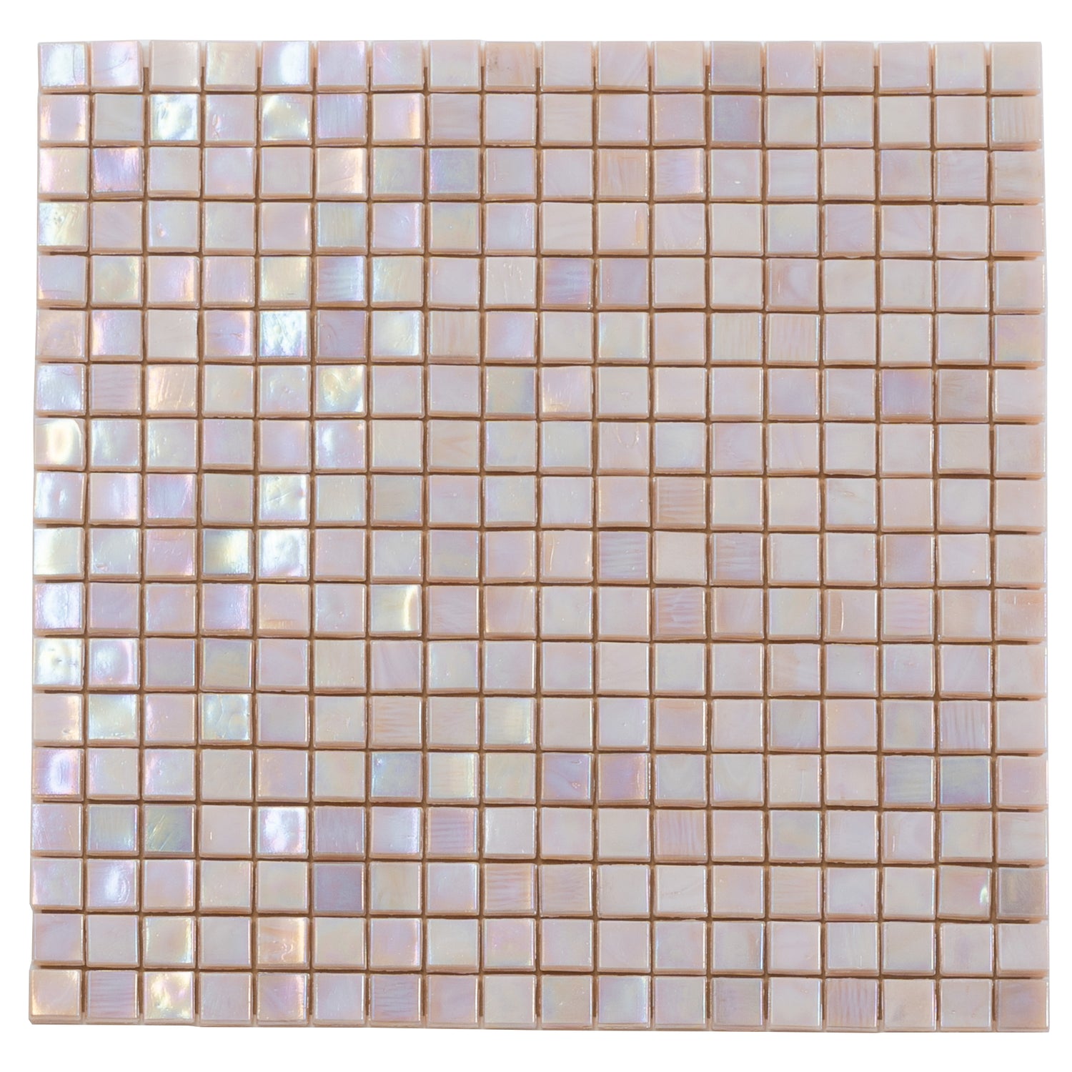 Tuscan Beige 12x12 Glossy Uniform Square Glass Mosaic Tile (20 pack, 18.69 sq ft/case)