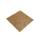 Butter Beige 12x12 Glossy Uniform Square Glass Mosaic Tile (20 pack, 18.69 sq ft/case) - Sample