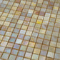 Bisque Beige 12x12 Glossy Uniform Square Glass Mosaic Tile (20 pack, 18.69 sq ft/case) - Sample
