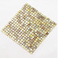 Parchment Beige 12x12 Glossy Uniform Square Glass Mosaic Tile (20 pack, 18.69 sq ft/case) - Sample