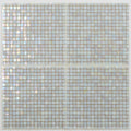 Sample - Light Beige 12x12 Glossy Uniform Square Glass Mosaic Tile (20 pack, 18.69 sq ft/case)