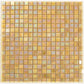 Light Shimmer Beige 12x12 Glossy Uniform Square Glass Mosaic Tile (20 pack, 18.69 sq ft/case)