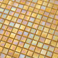 Light Shimmer Beige 12x12 Glossy Uniform Square Glass Mosaic Tile (20 pack, 18.69 sq ft/case)