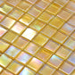 Light Shimmer Beige 12x12 Glossy Uniform Square Glass Mosaic Tile (20 pack, 18.69 sq ft/case)