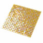 Light Shimmer Beige 12x12 Glossy Uniform Square Glass Mosaic Tile (20 pack, 18.69 sq ft/case)
