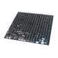 Rich Black 12x12 Glossy Uniform Square Glass Mosaic Tile (20 pack, 18.69 sq ft/case) - Sample