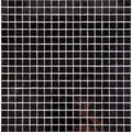 Sample - Black 12x12 Glossy Uniform Square Glass Mosaic Tile (20 pack, 18.69 sq ft/case)