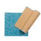 Cerulean Blue 12x12 Uniform Square Glossy Glass Mosaic Tile (20 pack, 18.69 sq ft/case) - Sample
