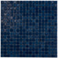 20-pack Skosh 11.6 in. x 11.6 in. Glossy Navy Blue Glass Mosaic Wall and Floor Tile (18.69 sq ft/case)