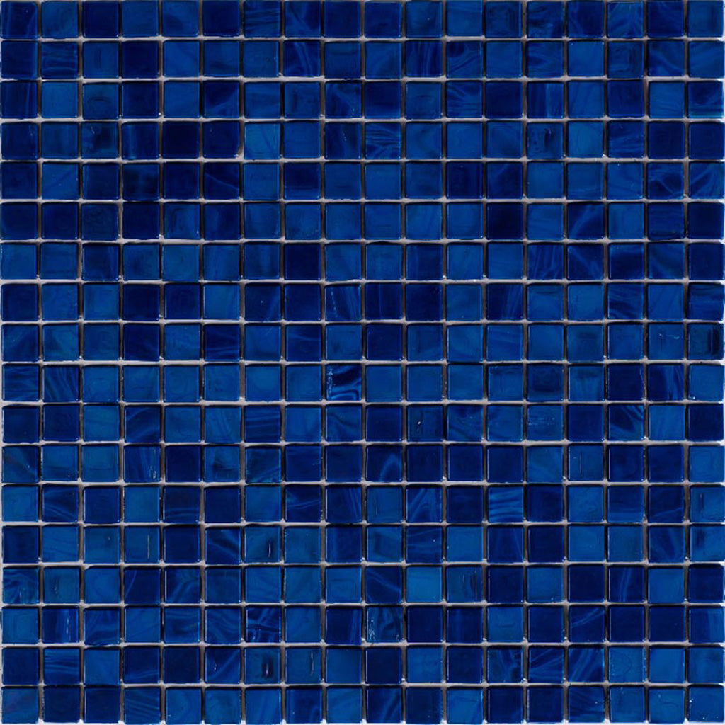 12x12 Navy Blue Glossy Glass Mosaic Tile | Navy Blue Glass Tile | Navy ...