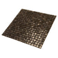 20-pack Skosh 11.6 in. x 11.6 in. Glossy Russet Brown Glass Mosaic Wall and Floor Tile (18.69 sq ft/case)