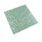 20-pack Skosh 11.6 in. x 11.6 in. Glossy Pine Green Glass Mosaic Wall and Floor Tile (18.69 sq ft/case) - Sample