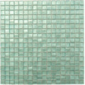 Sample - Pine Green 12x12 Glossy Uniform Square Glass Mosaic Tile (20 pack, 18.69 sq ft/case)