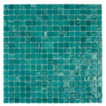 Cerulean Green 12x12 Glossy Uniform Square Glass Mosaic Tile (20 pack, 18.69 sq ft/case)