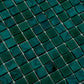 20-pack Skosh 11.6 in. x 11.6 in. Glossy Dark Green Glass Mosaic Wall and Floor Tile (18.69 sq ft/case)