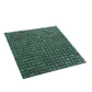 Bottle Green 12x12 Glossy Uniform Square Glass Mosaic Tile (20 pack, 18.69 sq ft/case) - Sample