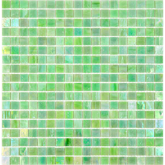 British Racing Green 12x12 Glossy Uniform Square Glass Mosaic Tile (20 pack, 18.69 sq ft/case) - Sample