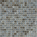 Sample - Mouse Gray 12x12 Glossy Uniform Square Glass Mosaic Tile (20 pack, 18.69 sq ft/case)