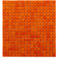 20-pack Skosh 11.6 in. x 11.6 in. Glossy Red-Orange Glass Mosaic Wall and Floor Tile (18.69 sq ft/case)