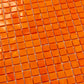 20-pack Skosh 11.6 in. x 11.6 in. Glossy Red-Orange Glass Mosaic Wall and Floor Tile (18.69 sq ft/case)