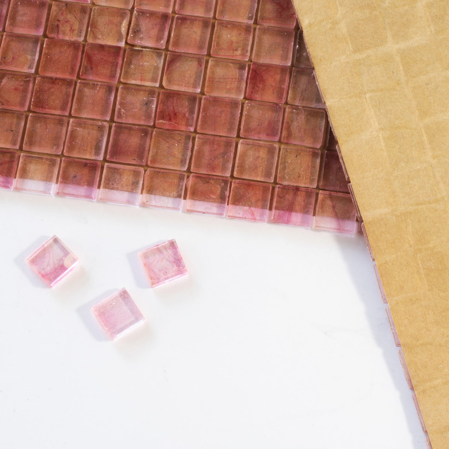 Foxy Pink 12x12 Glossy Uniform Square Glass Mosaic Tile (20 pack, 18.69 sq ft/case) - Sample