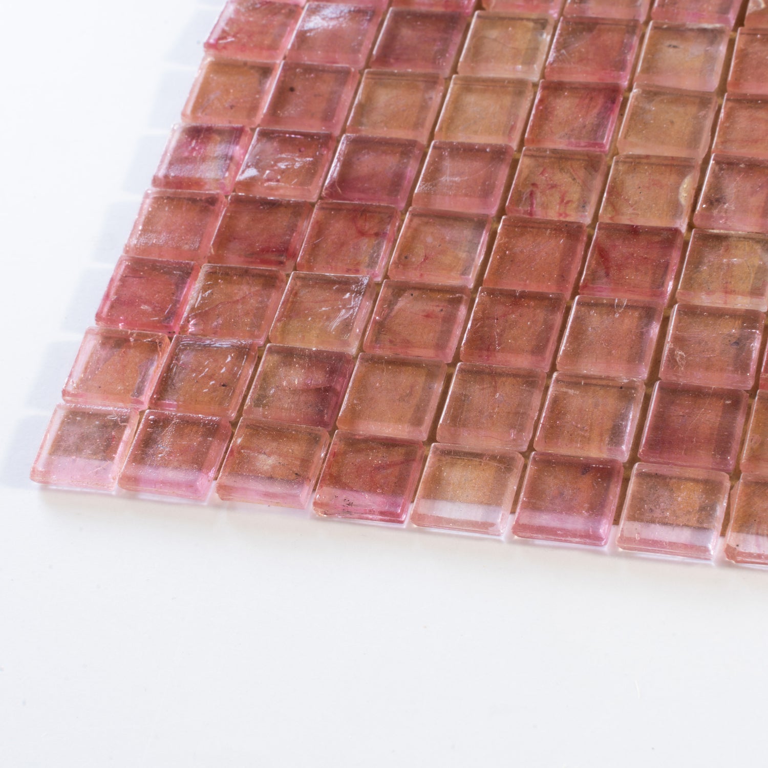 Foxy Pink 12x12 Glossy Uniform Square Glass Mosaic Tile (20 pack, 18.69 sq ft/case) - Sample