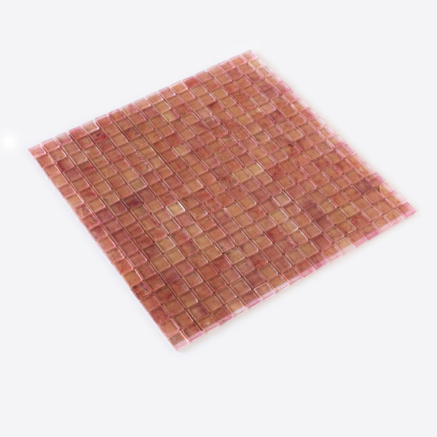 Foxy Pink 12x12 Glossy Uniform Square Glass Mosaic Tile (20 pack, 18.69 sq ft/case) - Sample