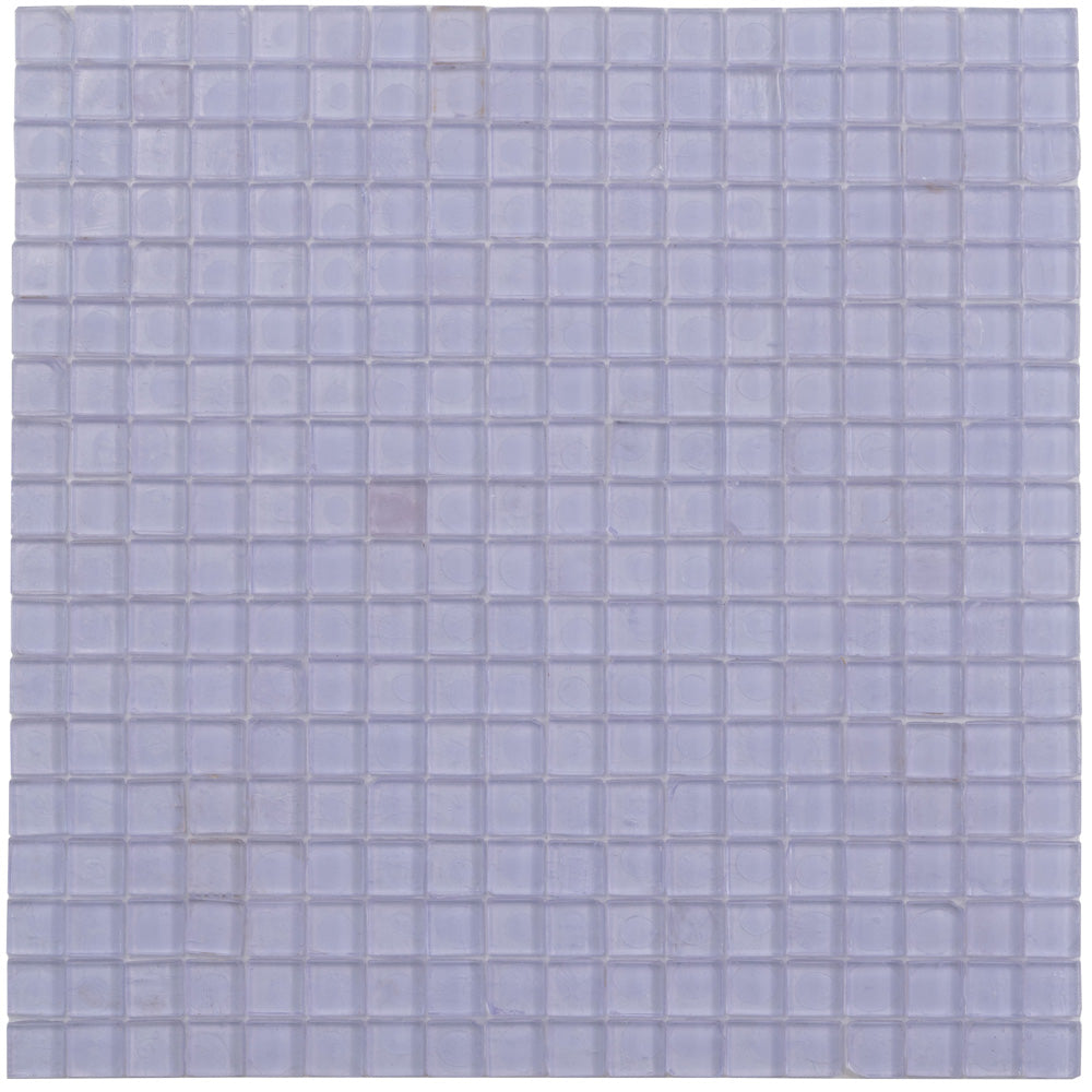 20-pack Skosh 11.6 in. x 11.6 in. Glossy Floral Purple Red Glass Mosaic Wall and Floor Tile (18.69 sq ft/case)