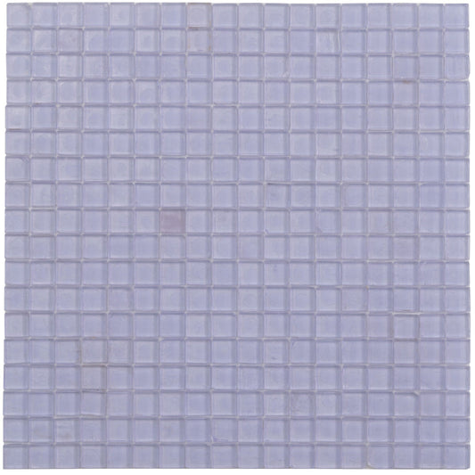 Floral Purple 12x12 Glossy Uniform Square Glass Mosaic Tile (20 pack, 18.69 sq ft/case) - Sample
