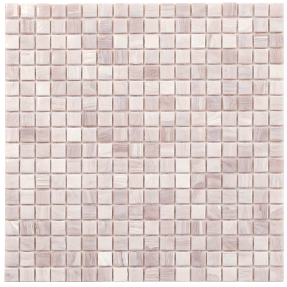 20-pack Skosh 11.6 in. x 11.6 in. Glossy Thistle Glass Mosaic Wall and Floor Tile (18.69 sq ft/case) - Sample