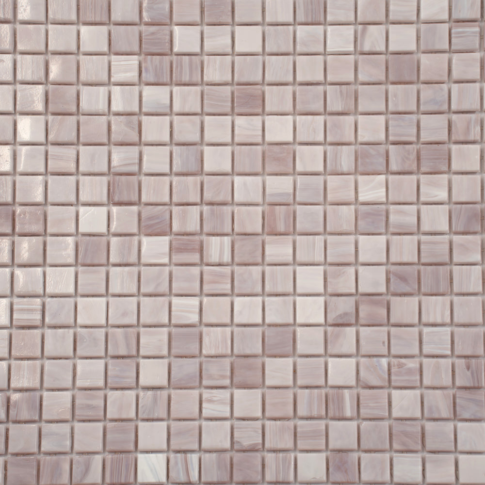 20-pack Skosh 11.6 in. x 11.6 in. Glossy Thistle Glass Mosaic Wall and Floor Tile (18.69 sq ft/case) - Sample