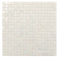 20-pack Skosh 11.6 in. x 11.6 in. Glossy Dark Bone White Glass Mosaic Wall and Floor Tile (18.69 sq ft/case)