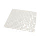 20-pack Skosh 11.6 in. x 11.6 in. Glossy Dark Bone White Glass Mosaic Wall and Floor Tile (18.69 sq ft/case)