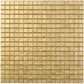 Satin Sheen Gold 12x12 Glossy Uniform Square Glass Mosaic Tile (20 pack, 18.69 sq ft/case) - Sample