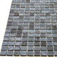 20-pack Skosh 11.6 in. x 11.6 in. Glossy Mouse Gray Glass Mosaic Wall and Floor Tile (18.69 sq ft/case)