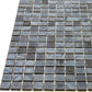 20-pack Skosh 11.6 in. x 11.6 in. Glossy Mouse Gray Glass Mosaic Wall and Floor Tile (18.69 sq ft/case) - Sample