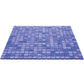 Neon Blue 12x12 Glossy Uniform Square Glass Mosaic Tile (20 pack, 18.69 sq ft/case) - Sample