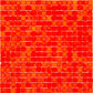 20-pack Skosh 11.6 in. x 11.6 in. Glossy Red-Orange Glass Mosaic Wall and Floor Tile (18.69 sq. ft./case)
